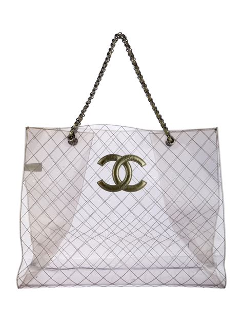 chanel pvc tote